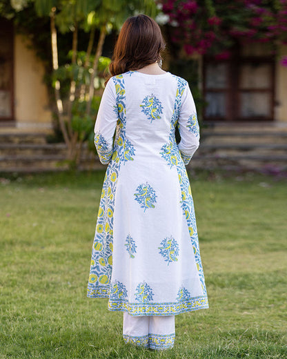 BIRDY BLOCK PRINT SUIT SET