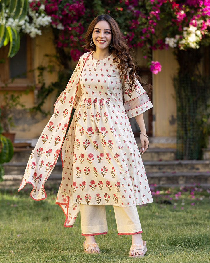 ROSE MIRROR BLOCK SUIT
