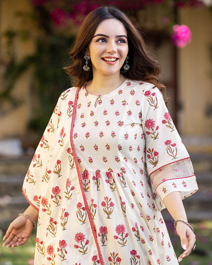ROSE MIRROR BLOCK SUIT