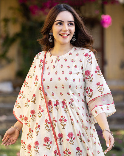 ROSE MIRROR BLOCK SUIT