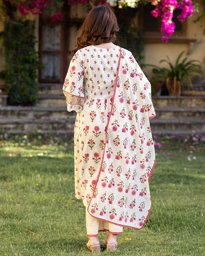 ROSE MIRROR BLOCK SUIT