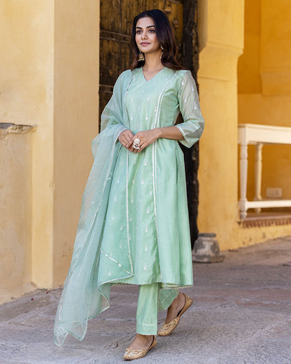 Sarai Chanderi Suit Set