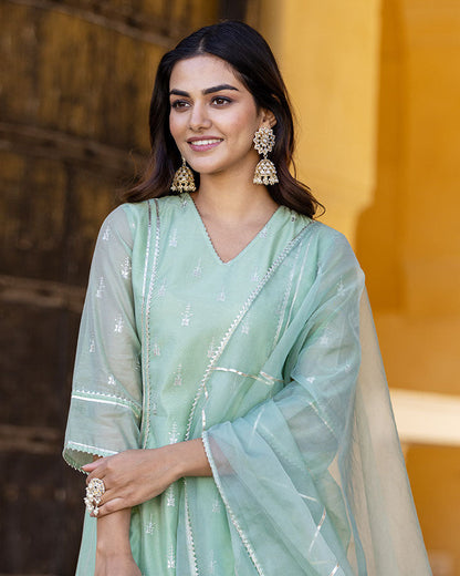 Sarai Chanderi Suit Set