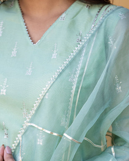 Sarai Chanderi Suit Set