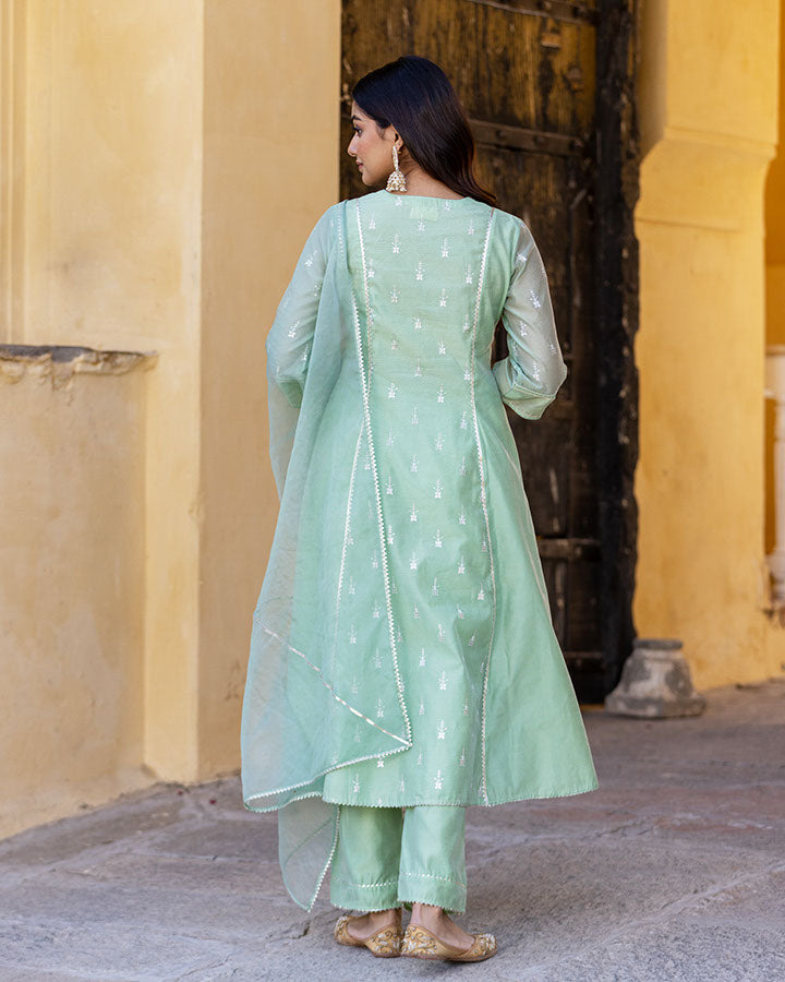 Sarai Chanderi Suit Set