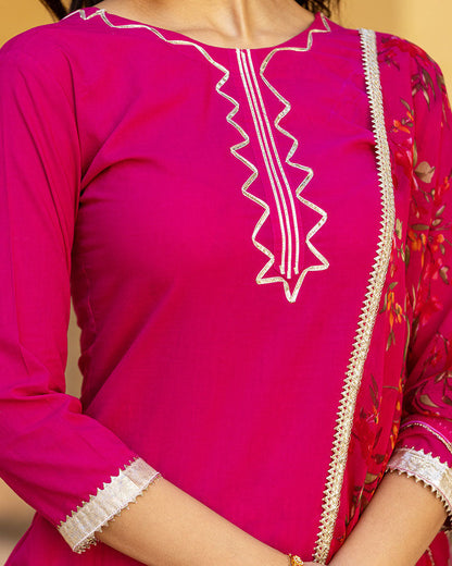 ANJALI CHIFFON SHARARA SET