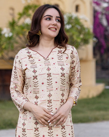 PANDORA MUSLIN KURTA SET