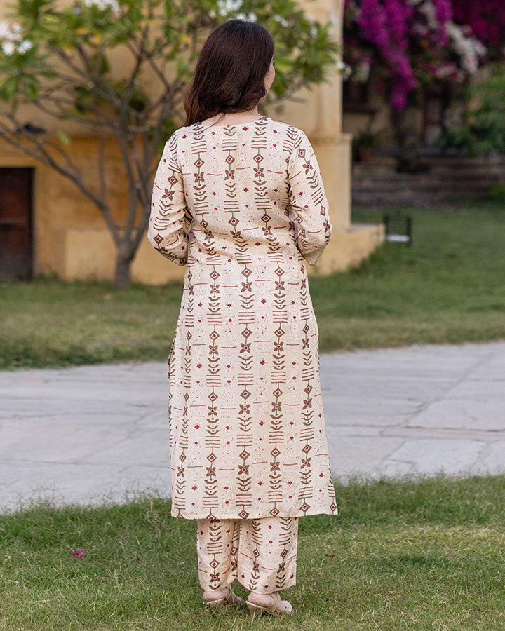PANDORA MUSLIN KURTA SET