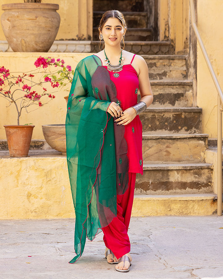 Ishani Patiala Suit Set