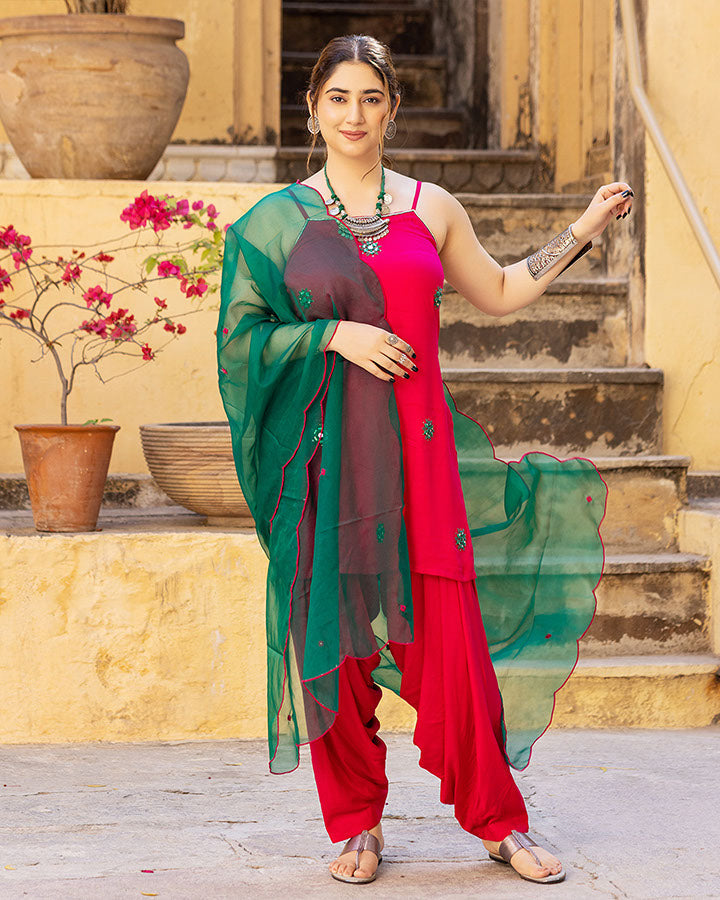 Ishani Patiala Suit Set