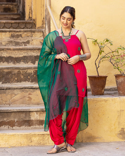 Ishani Patiala Suit Set