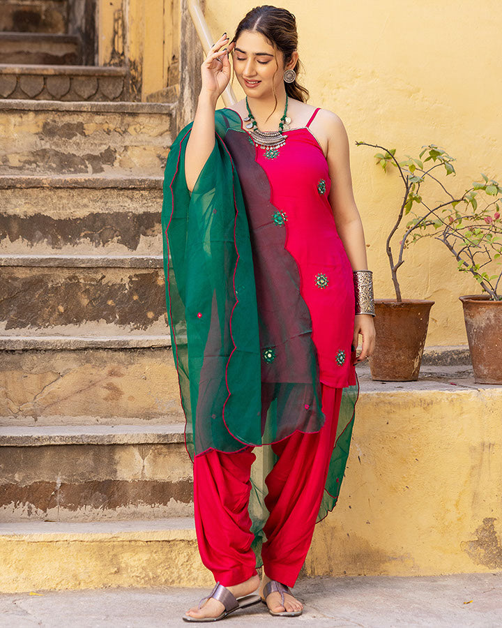 Ishani Patiala Suit Set