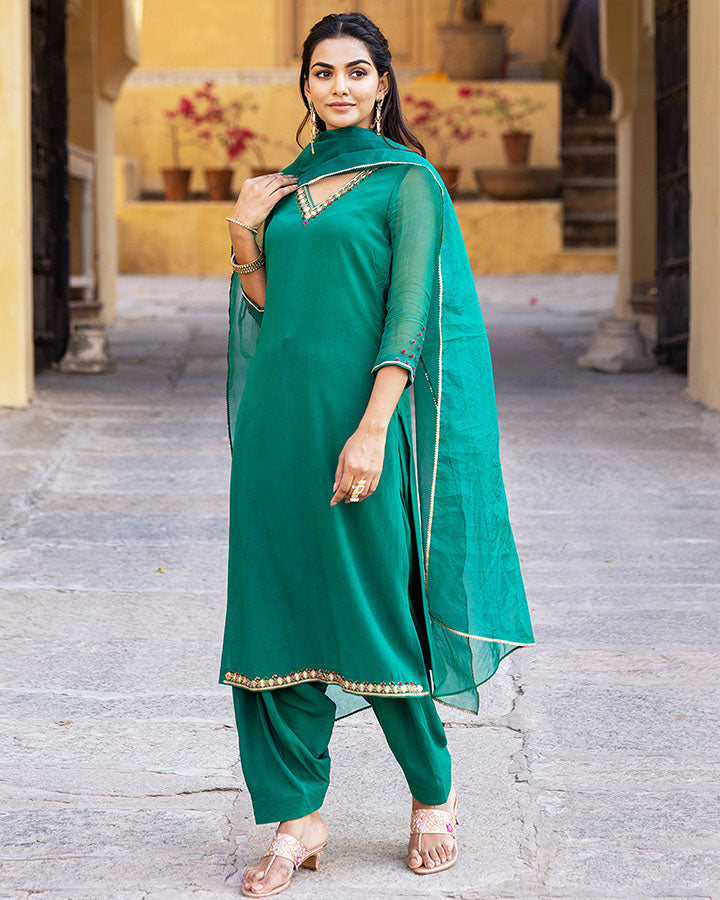 NAYSHA PATIALA SUIT SET