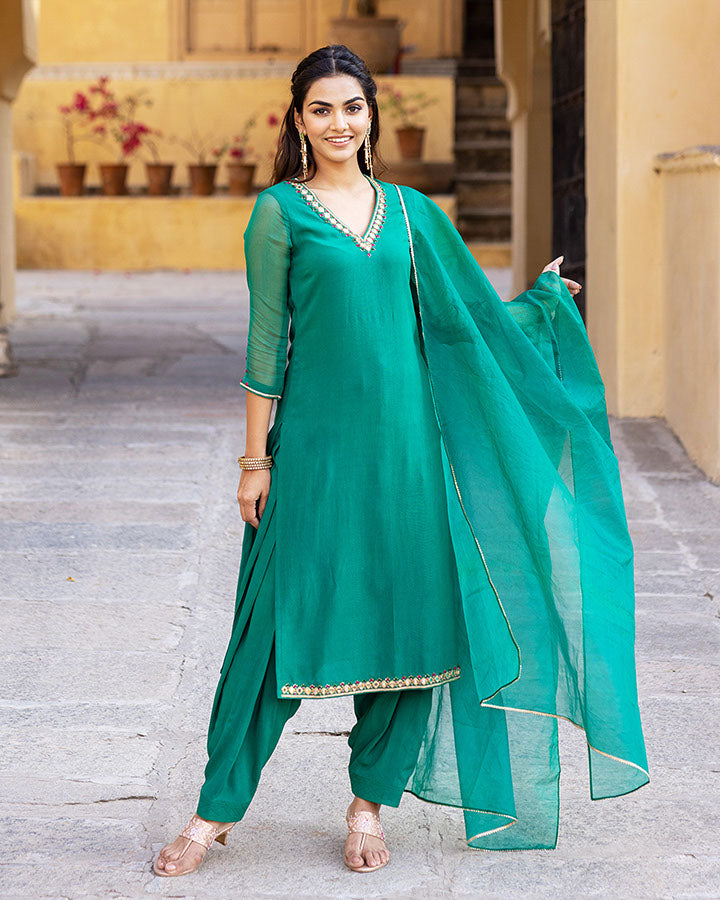 NAYSHA PATIALA SUIT SET