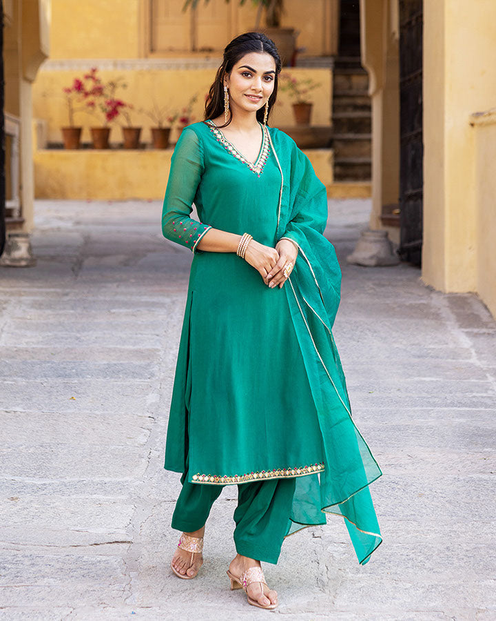 NAYSHA PATIALA SUIT SET