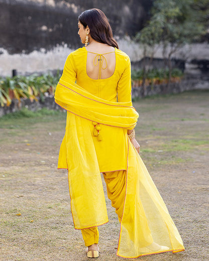 BHAVYA PATIALA SUIT SET