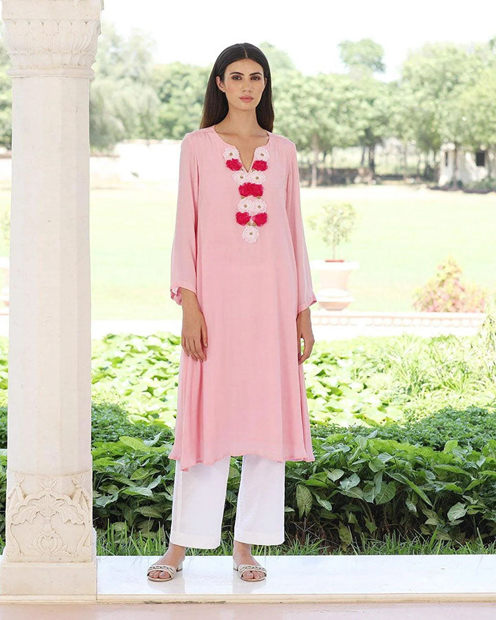 Vera Ribbon Kurta