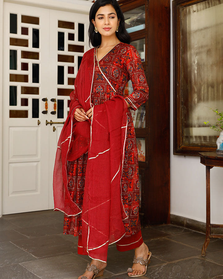 Bandhani Suit Set