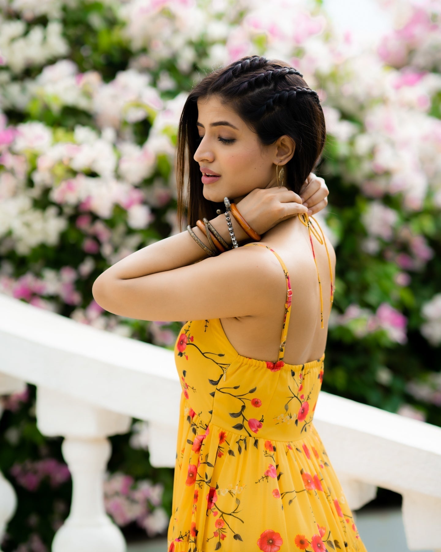 SUNFLOWER MAXI DRESS