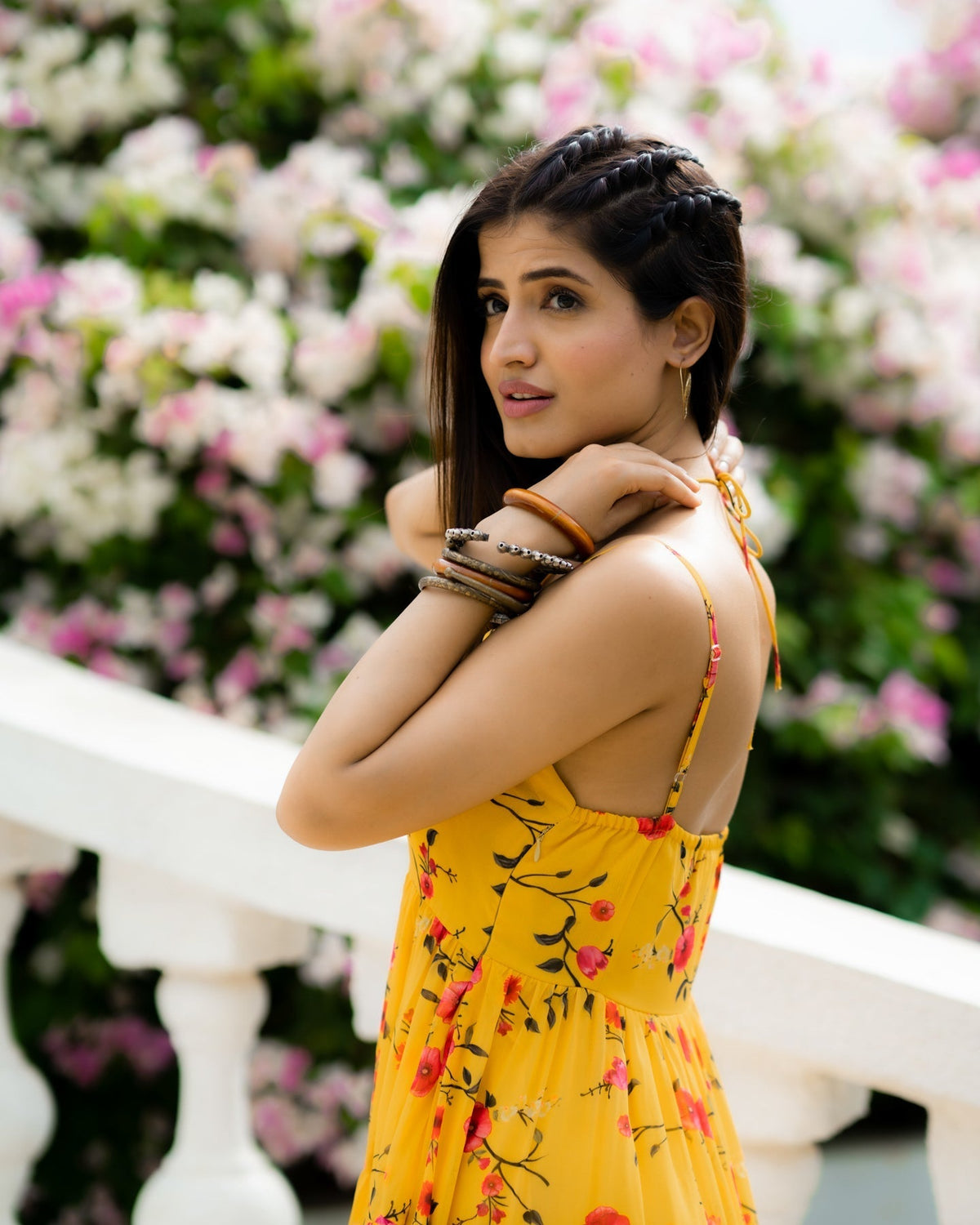 SUNFLOWER MAXI DRESS