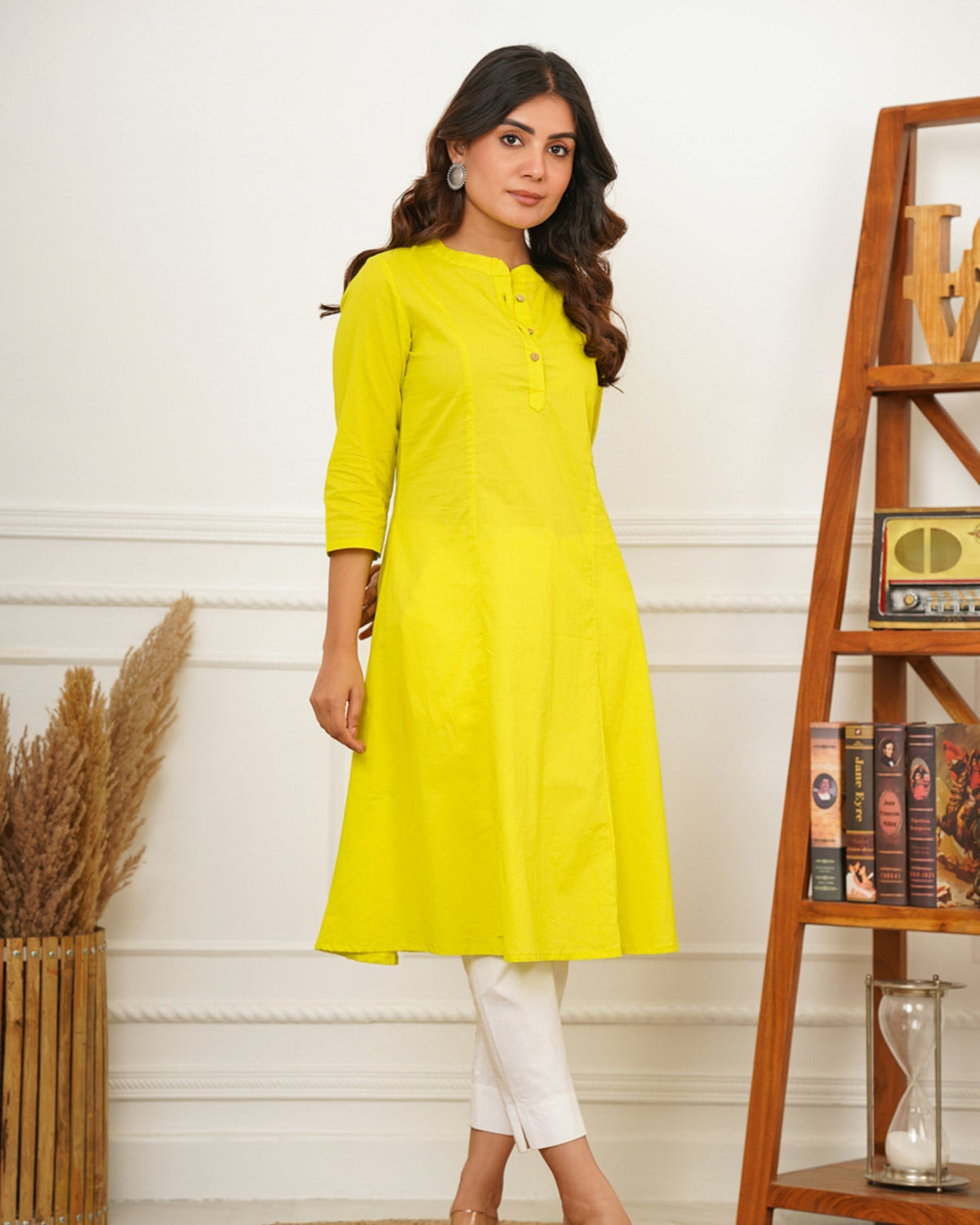Neon A Line Kurti
