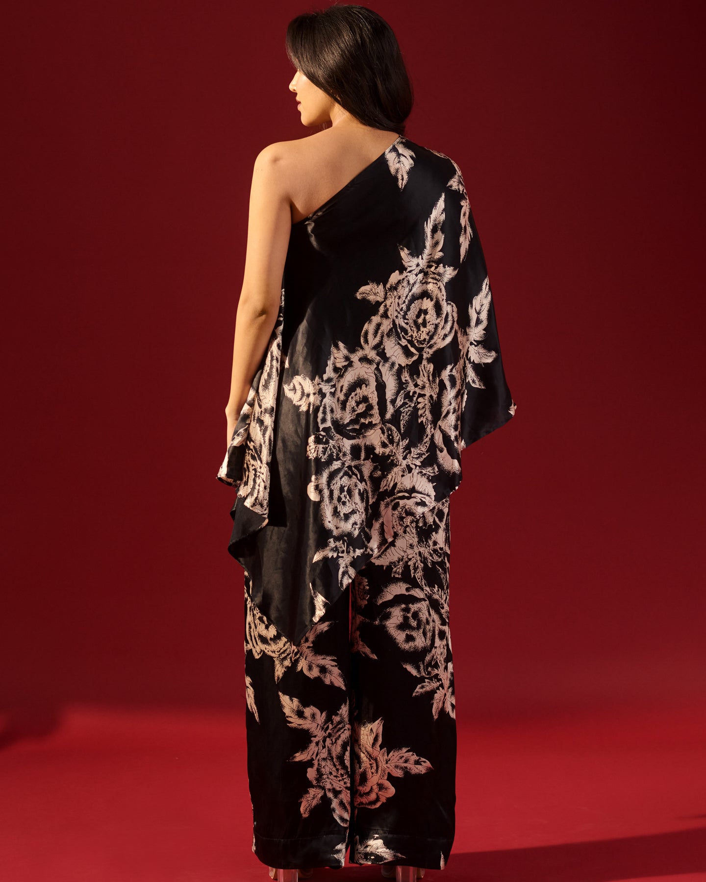 Ebony Abstract Tale Co-Ord Set