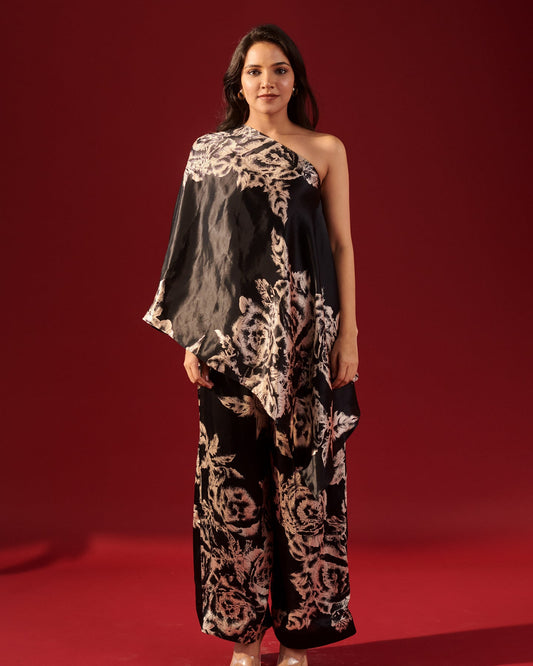 Ebony Abstract Tale Co-Ord Set