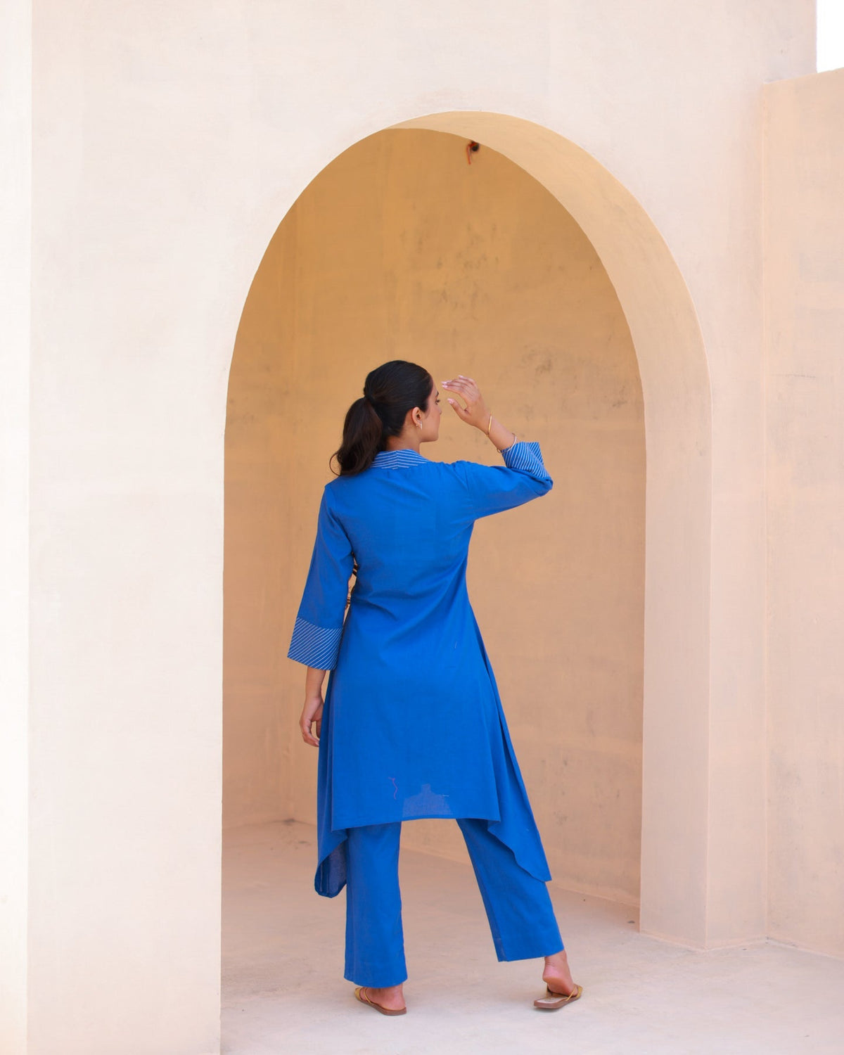 Essential Blue Kurta Set