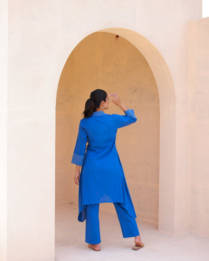 Essential Blue Kurta Set