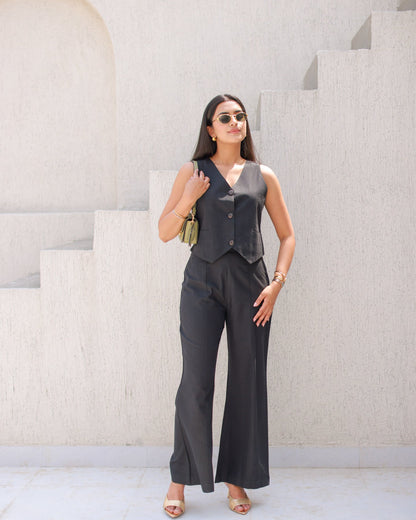Solid Black co-ord set