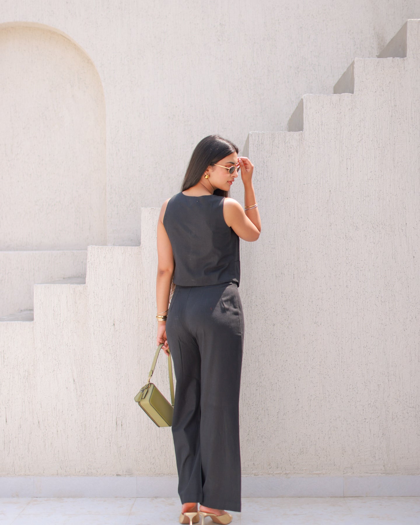 Solid Black co-ord set