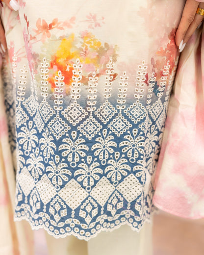 Blush Bloom Cotton Suit Set