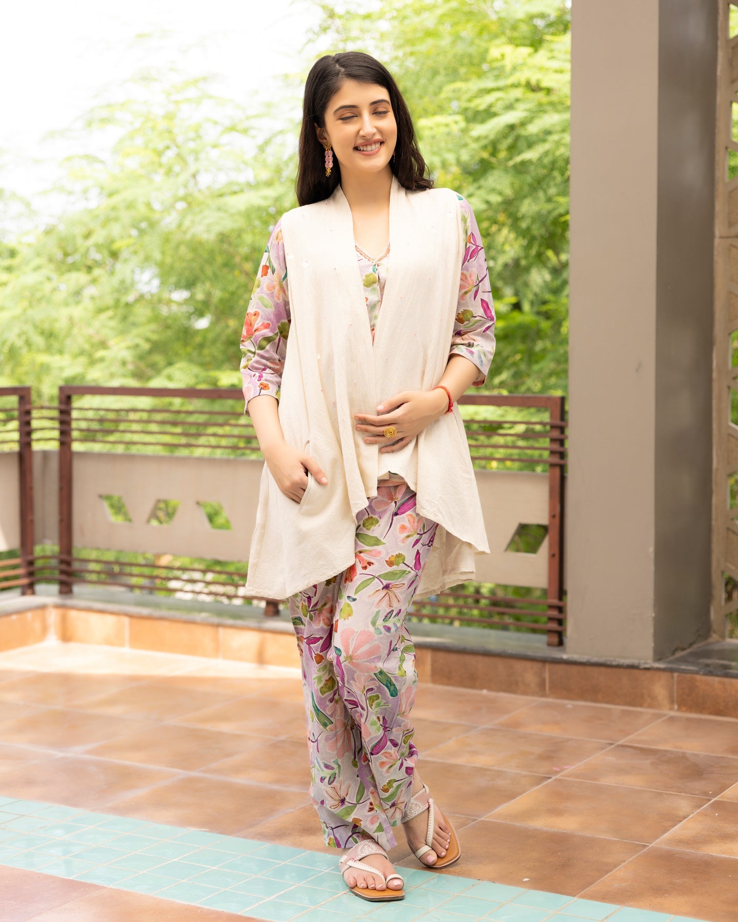 Floral Printed co-ord set