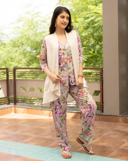 Floral Printed co-ord set