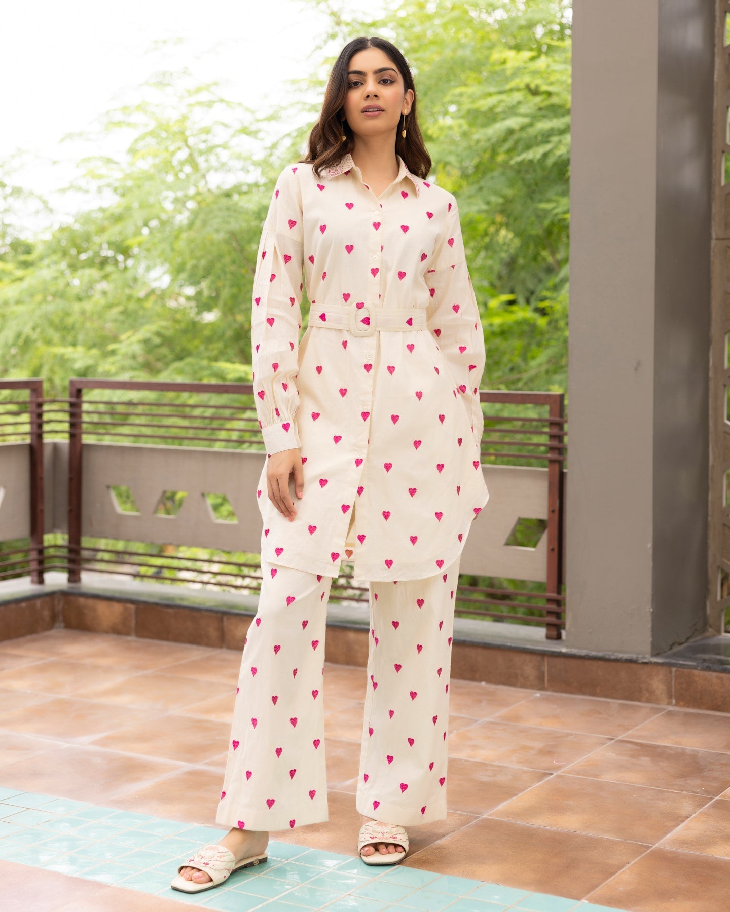Pink Heart co-ord set