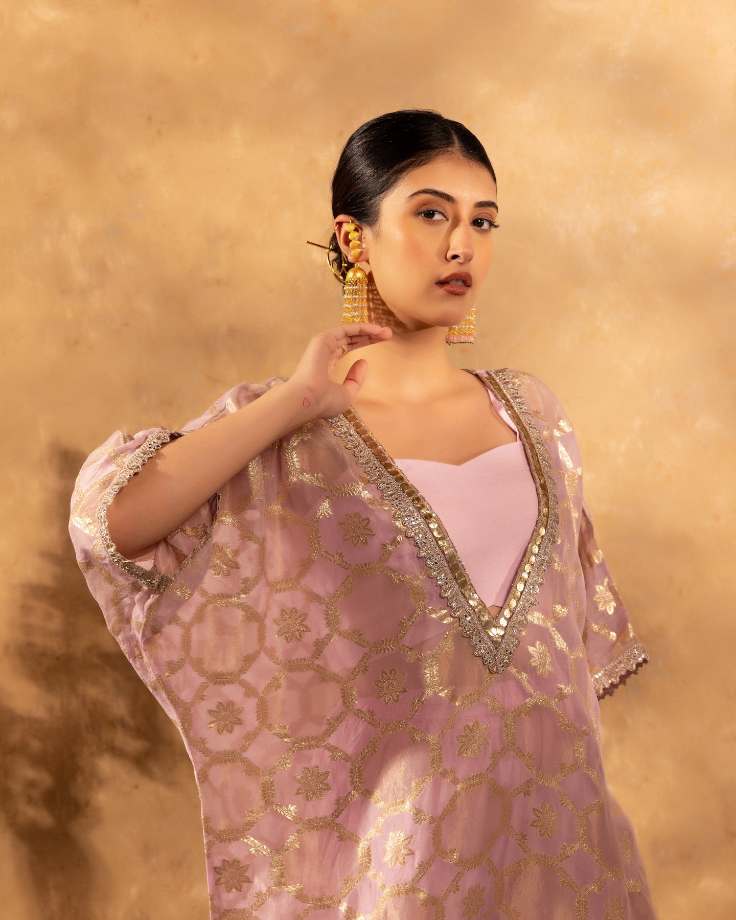 Lilac Luxe kurta set Set
