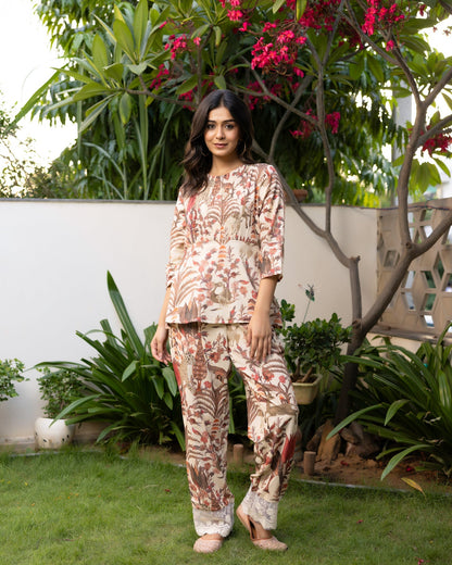 Wild Brown co-ord set