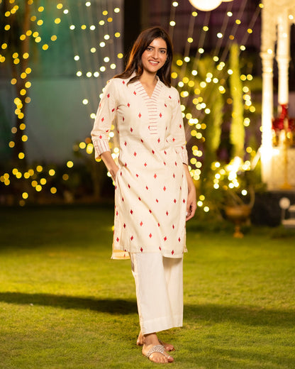 Diamond Charm kurta set