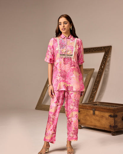 Tropical Pink co-ord set
