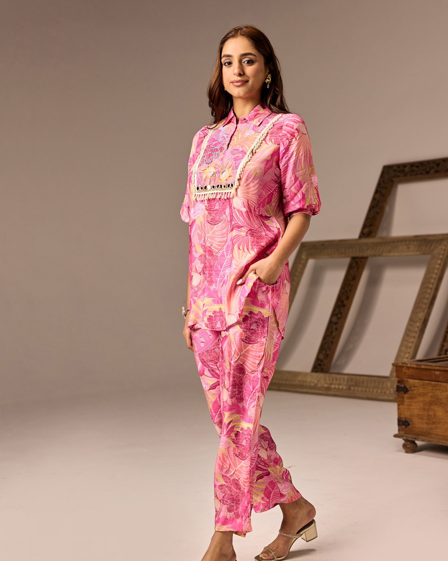 Tropical Pink co-ord set