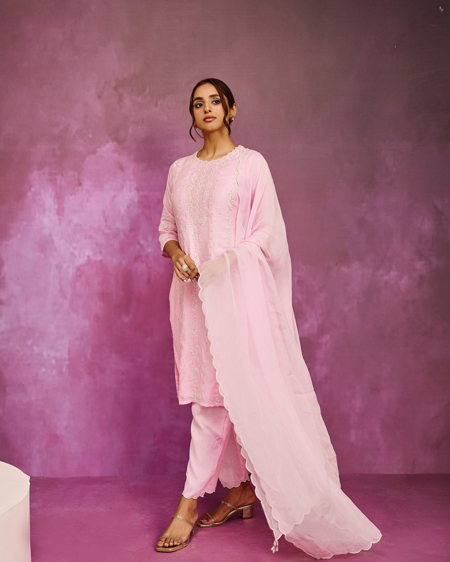 Mean Pink Suit