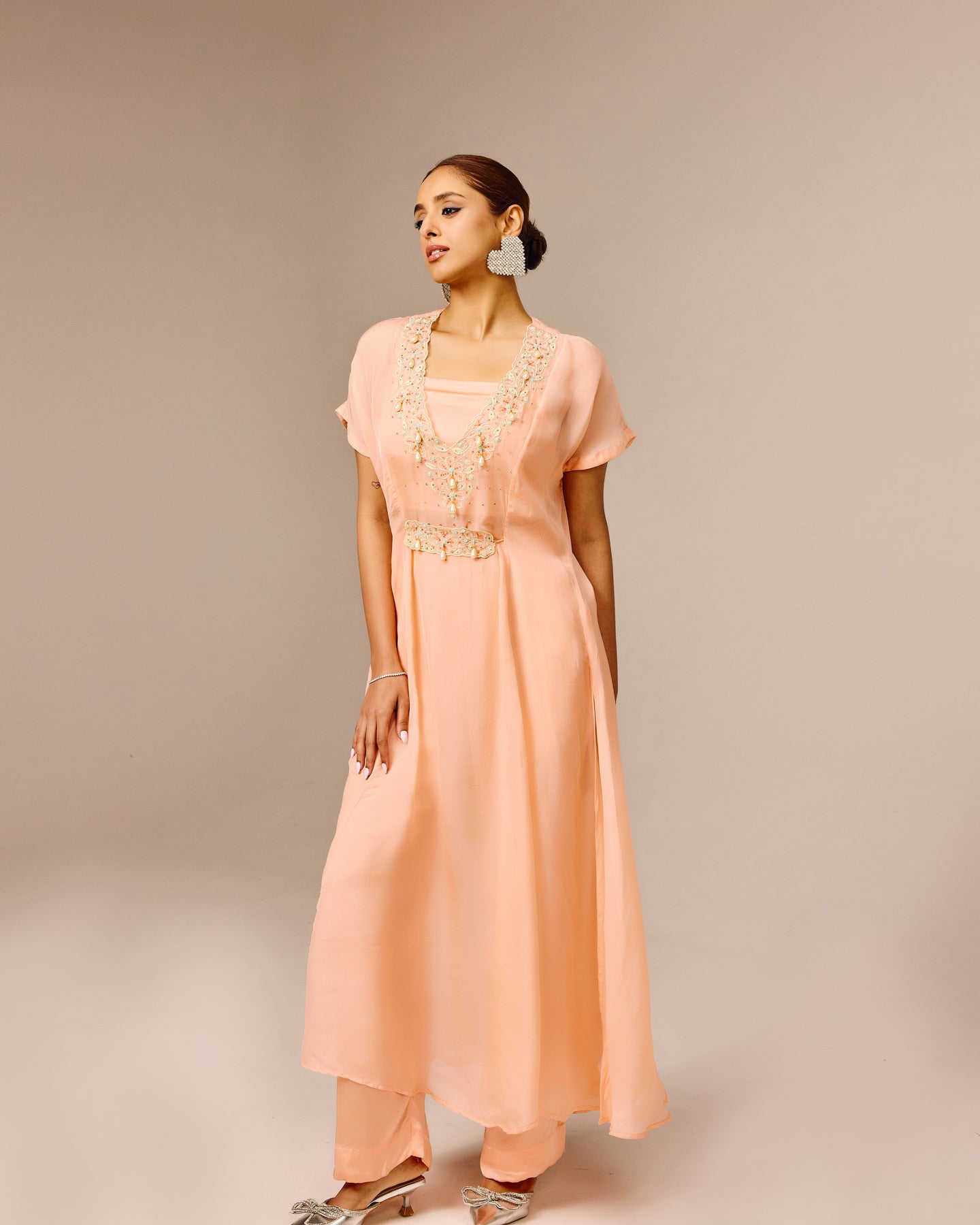 All Blushed Up- kurta set