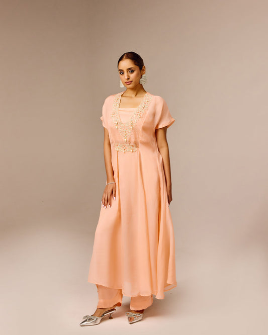 All Blushed Up- kurta set