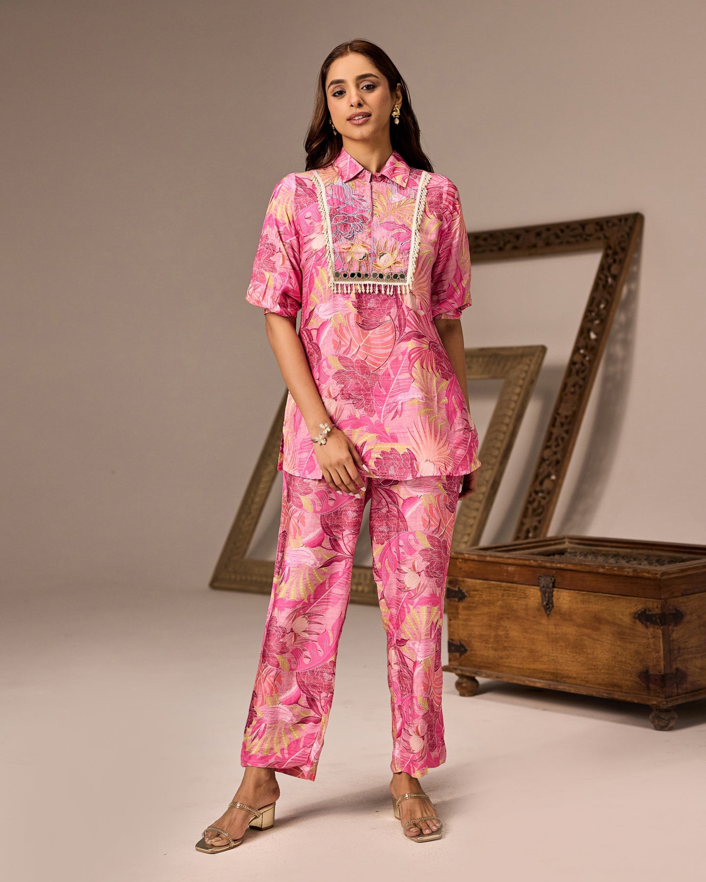 Tropical Pink co-ord set