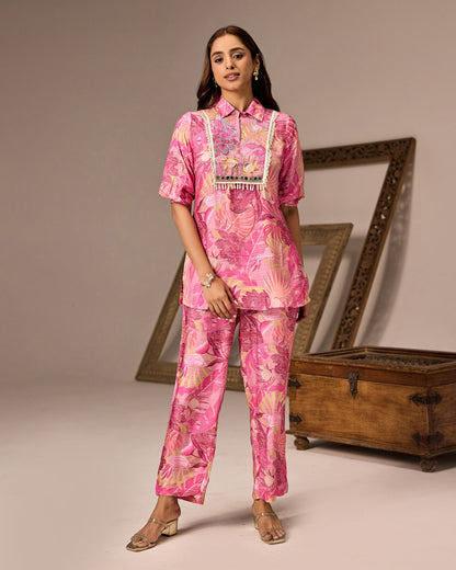 Tropical Pink co-ord set