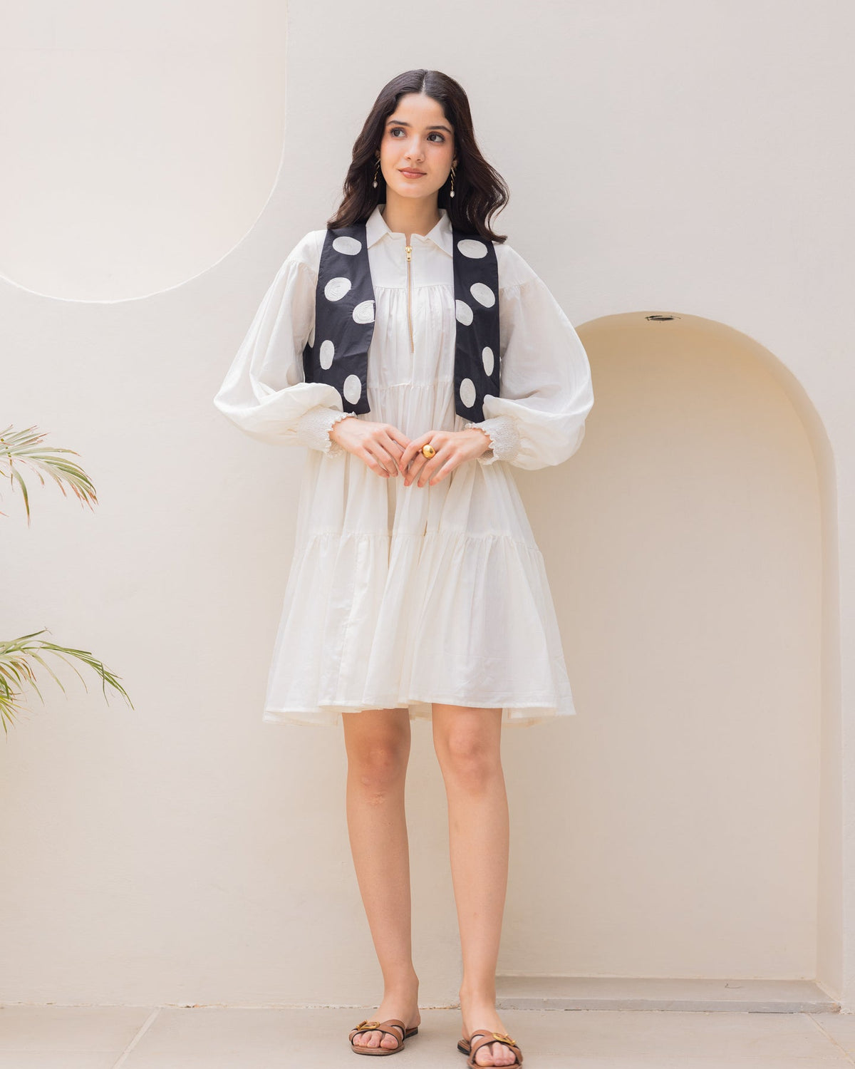 Black Polka Dot Jacket