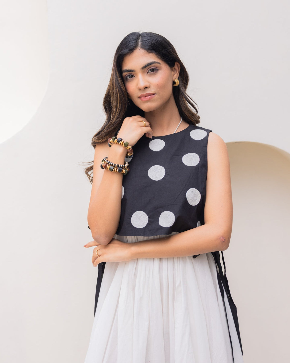 Retro Black Crop Jacket