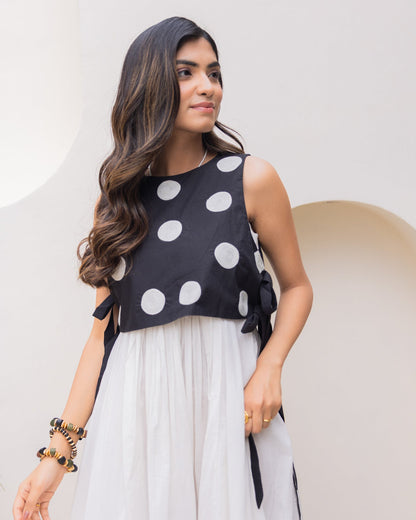 Retro Black Crop Jacket