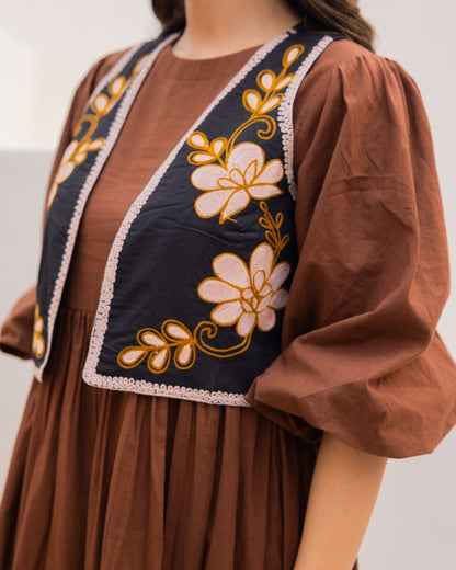 Black Embroidered Jacket
