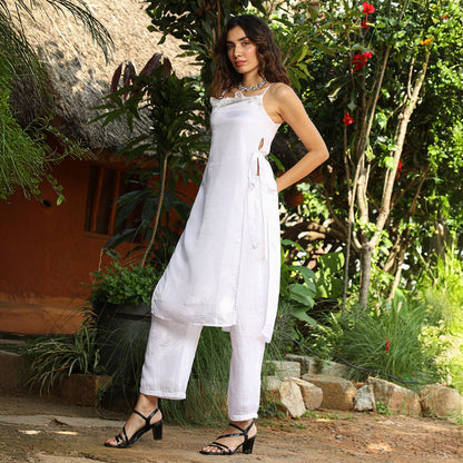 Soirée Frill Kurta Set
